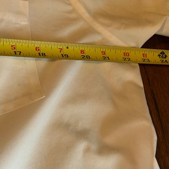 Lands’ End white button-down shirt, size 16P - Picture 4 of 7